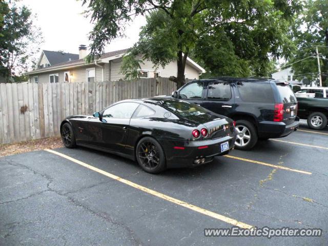 Ferrari 612 spotted in Lake Zurich, Illinois