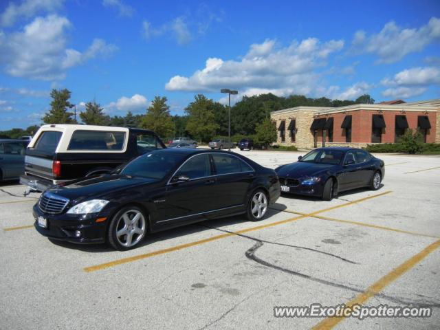 Maserati Quattroporte spotted in Deerpark, Illinois