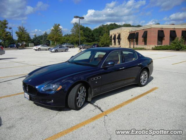 Maserati Quattroporte spotted in Deerpark, Illinois