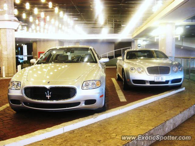 Maserati Quattroporte spotted in Toronto Ontario, Canada