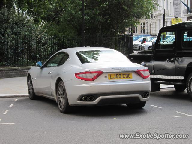 Maserati GranTurismo spotted in London, United Kingdom