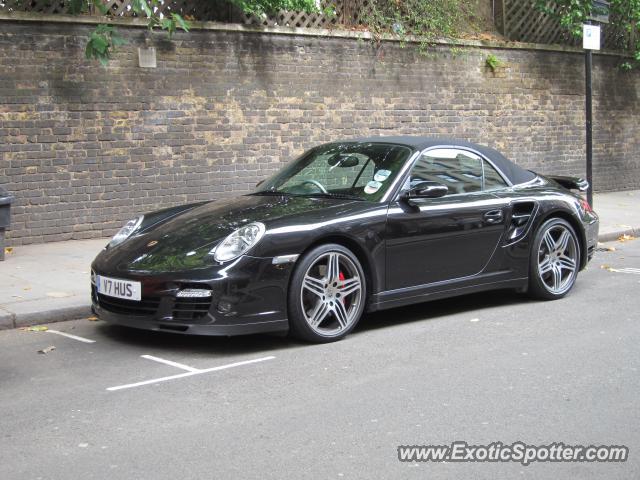 Porsche 911 Turbo spotted in London, United Kingdom