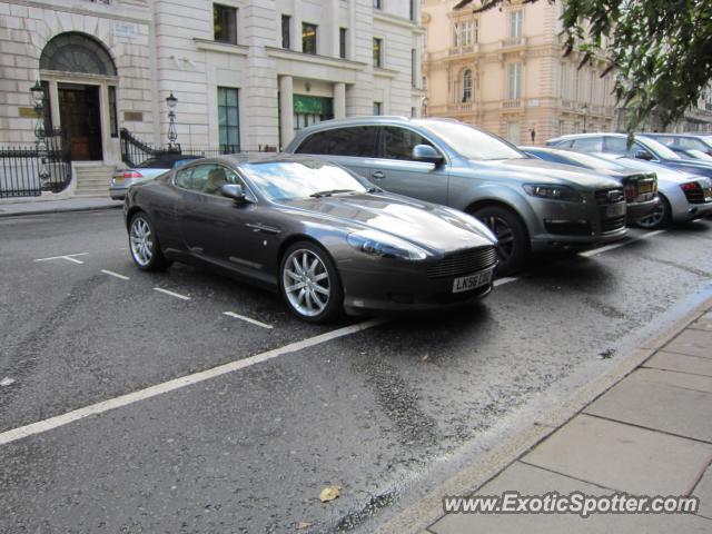 Aston Martin DB9 spotted in London, United Kingdom