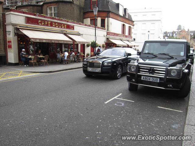 Rolls Royce Ghost spotted in London, United Kingdom