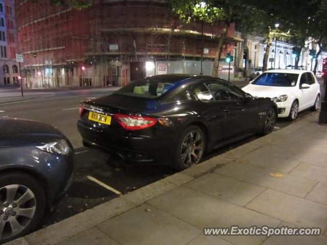 Maserati GranTurismo spotted in London, United Kingdom