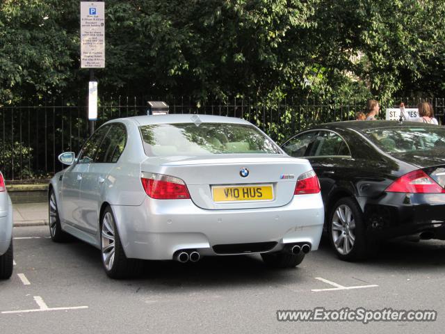 BMW M5 spotted in London, United Kingdom