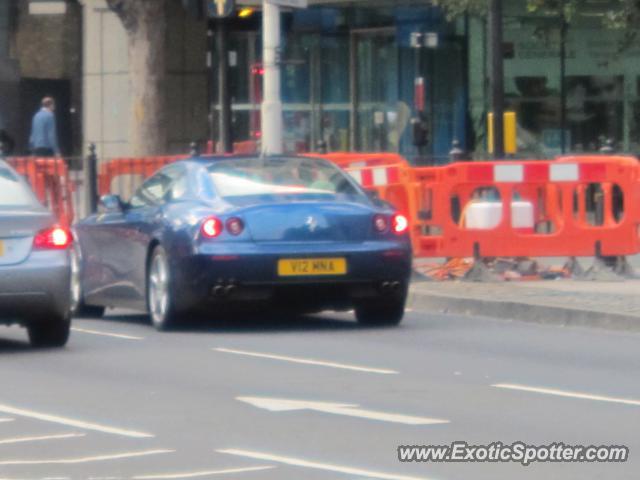 Ferrari 612 spotted in London, United Kingdom