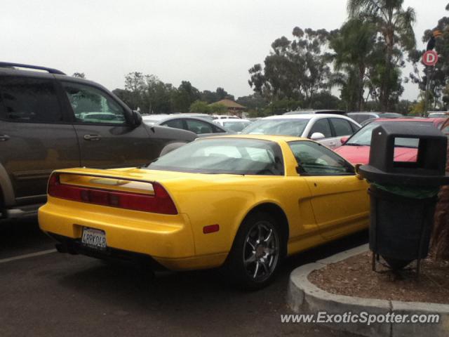 Acura NSX spotted in San Diego, California