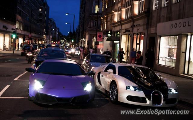 Lamborghini Murcielago spotted in London, United Kingdom