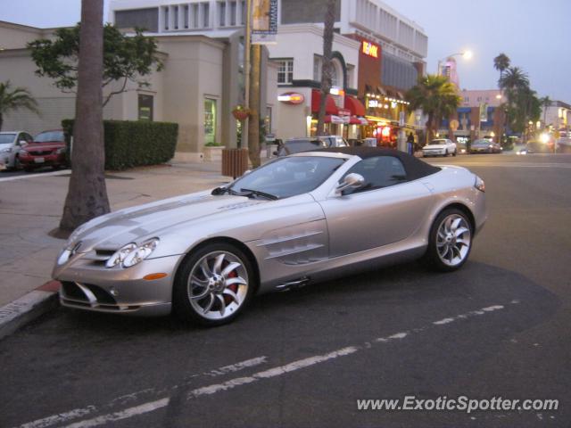 Mercedes SLR spotted in La Jolla, California