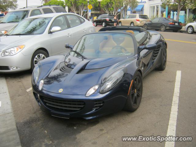 Lotus Elise spotted in La Jolla, California