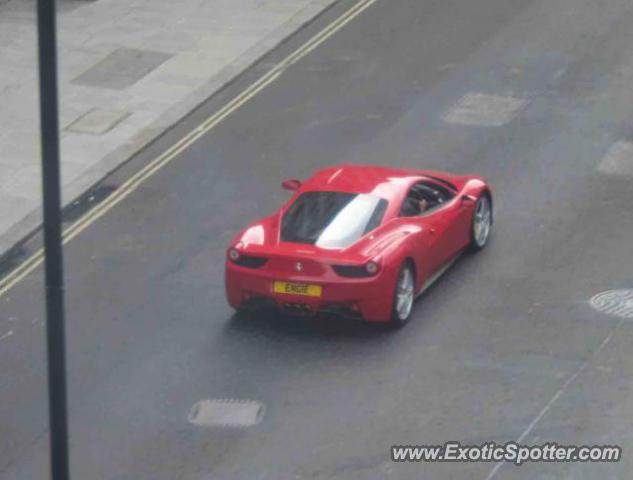 Ferrari 458 Italia spotted in London, United Kingdom