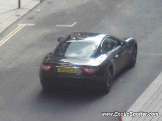 Maserati GranTurismo spotted in London, United Kingdom