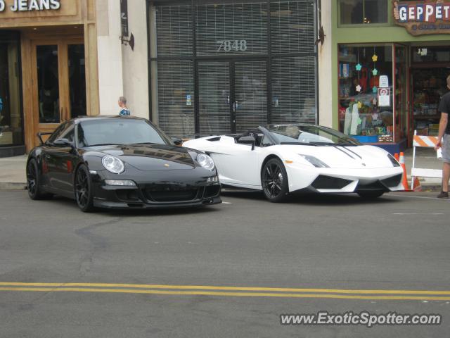 Lamborghini Gallardo spotted in La Jolla, California