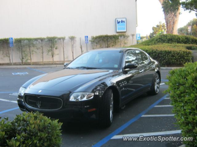 Maserati Quattroporte spotted in La Jolla, California