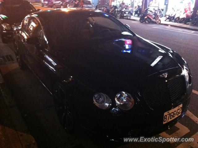 Bentley Continental spotted in Taipei, Taiwan