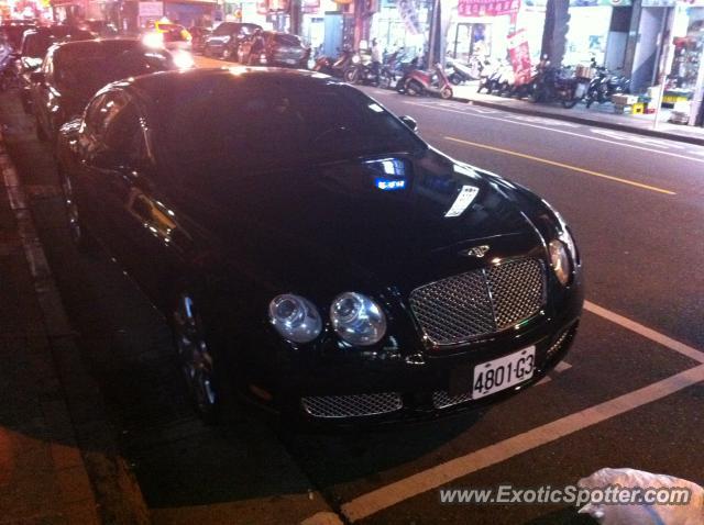 Bentley Continental spotted in Taipei, Taiwan