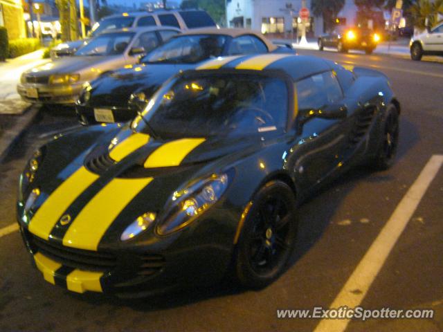 Lotus Elise spotted in La Jolla, California