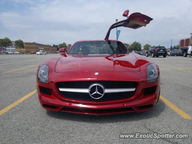 Mercedes SLS AMG spotted in Oakville, Canada