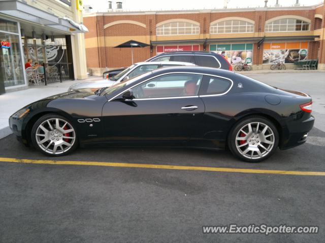 Maserati GranTurismo spotted in Oakville, Canada