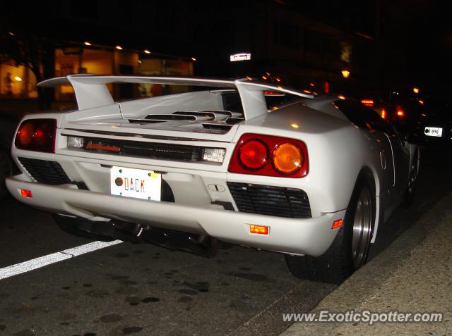 Lamborghini Diablo spotted in Warren, Rhode Island