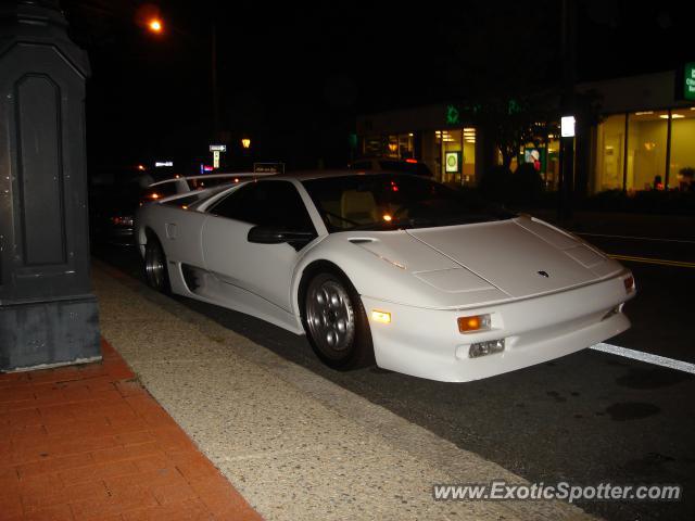 Lamborghini Diablo spotted in Warren, Rhode Island