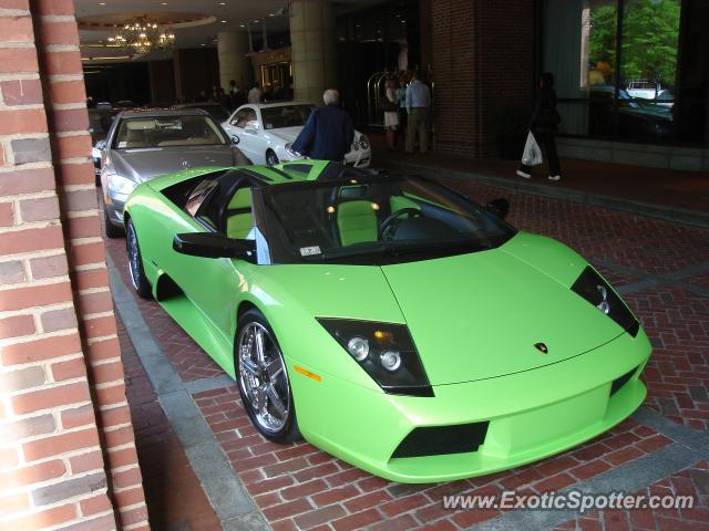 Lamborghini Murcielago spotted in Boston, Massachusetts