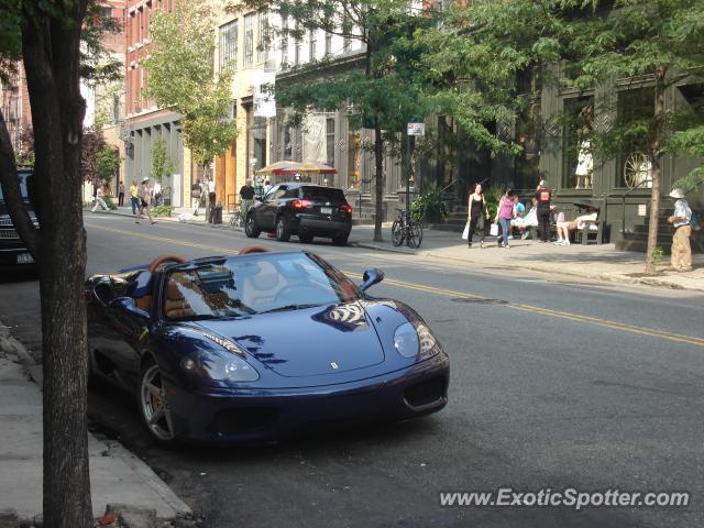 Ferrari 360 Modena spotted in Manhattan, New York