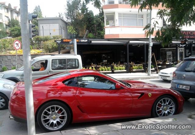 Ferrari 599GTB spotted in Ankara, Turkey