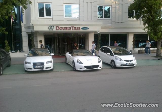 Ferrari California spotted in Ankara, Turkey