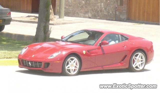 Ferrari 599GTB spotted in Lima, Peru