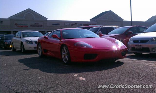 Ferrari 360 Modena spotted in Oceanside, New York