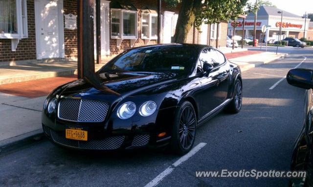 Bentley Continental spotted in Woodmere, New York