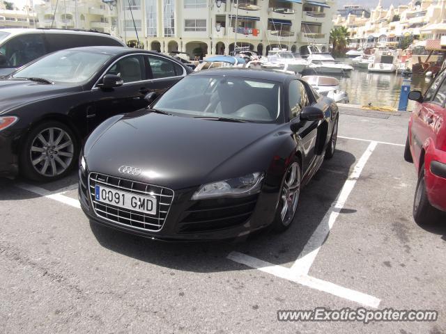 Audi R8 spotted in Puerto Marina, Málaga, Spain