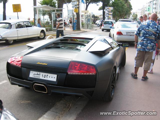 Lamborghini Murcielago spotted in Cannes, France