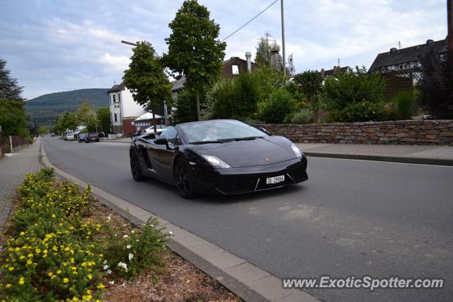 Lamborghini Gallardo spotted in Rheinböllen, Germany