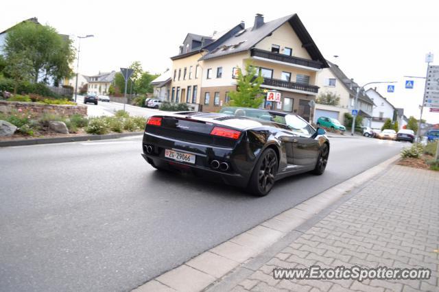 Lamborghini Gallardo spotted in Rheinböllen, Germany