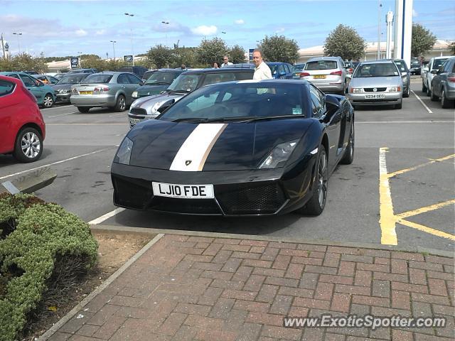 Lamborghini Gallardo spotted in Teesside, United Kingdom