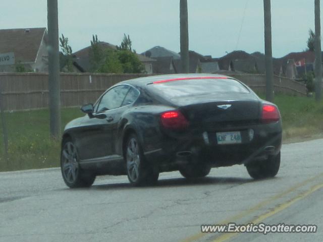 Bentley Continental spotted in Winnipeg, Manitoba, Canada