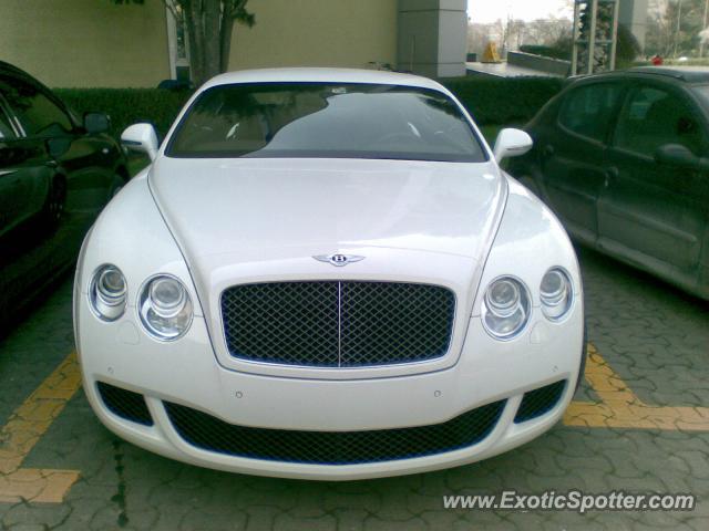 Bentley Continental spotted in Istanbul, Turkey