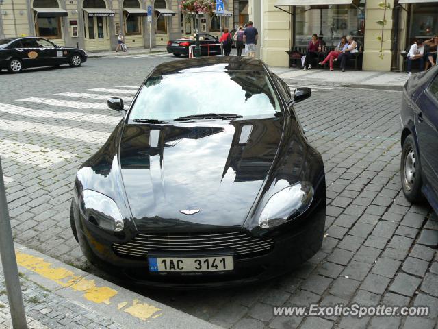 Aston Martin Vantage spotted in Pague, Czech Republic