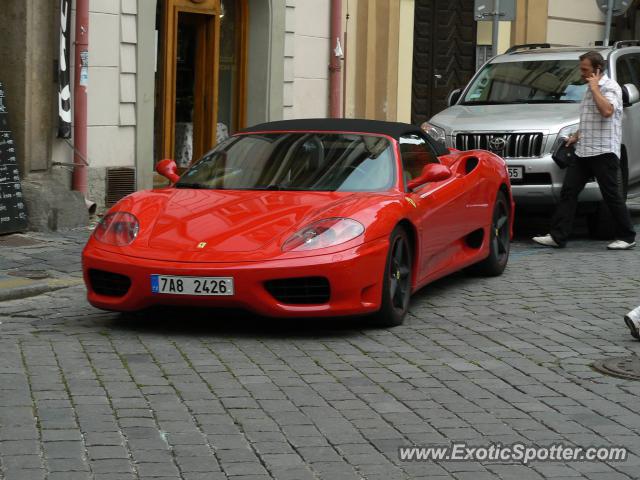 Ferrari 360 Modena spotted in Prague, Czech Republic