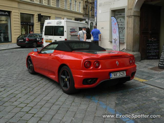 Ferrari 360 Modena spotted in Prague, Czech Republic