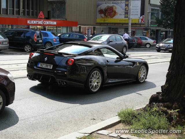 Ferrari 599GTB spotted in Prague, Czech Republic