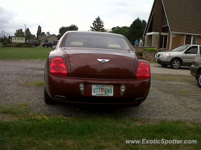 Bentley Continental spotted in Stcatharines, Canada