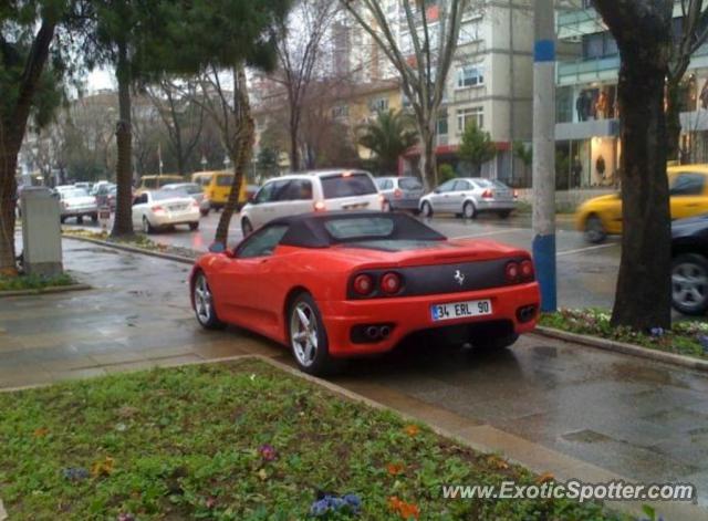 Ferrari 360 Modena spotted in Istanbul, Turkey