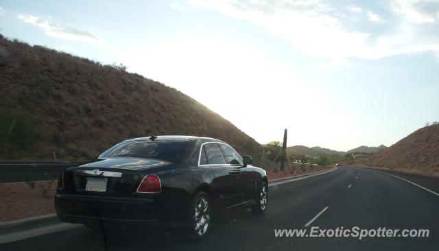 Rolls Royce Ghost spotted in Fountain Hills, Arizona