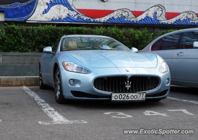 Maserati GranTurismo spotted in Moscow, Russia