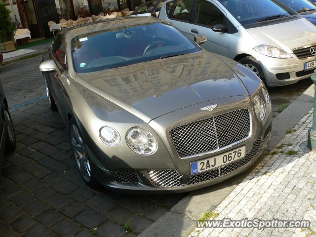 Bentley Continental spotted in Prague, Czech Republic