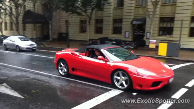 Ferrari 360 Modena spotted in Brisbane, Australia